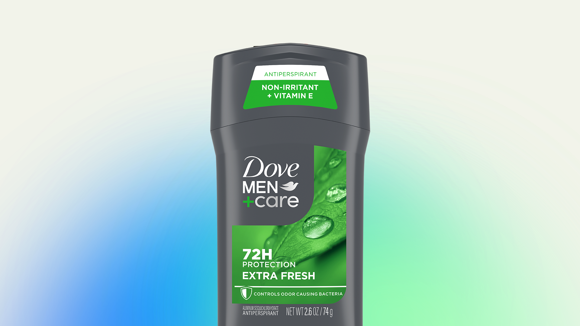 Dove Men+Care Extra Fresh packaging.