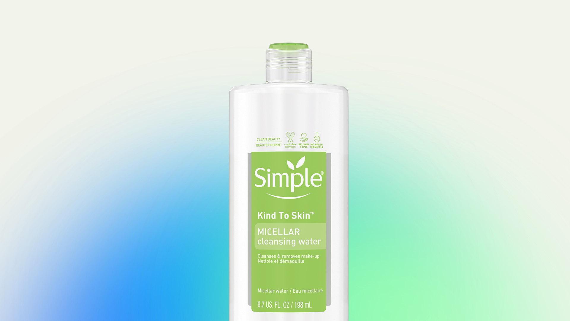 Simple Micellar packaging.